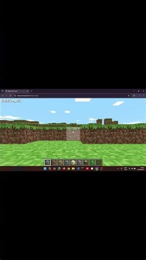 Minecraft classic speedrun 0.001s