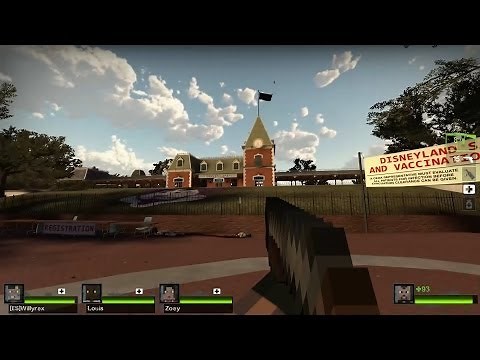 LEFT 4 DEAD 2, UN VIAJE POR DISNEYLAND #1 | WILLYREX Y VEGETTA |