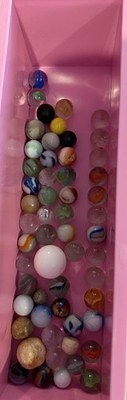 Glass Marbles Assorted Colors and Sizes Lot of 56, Unbranded | eBay
