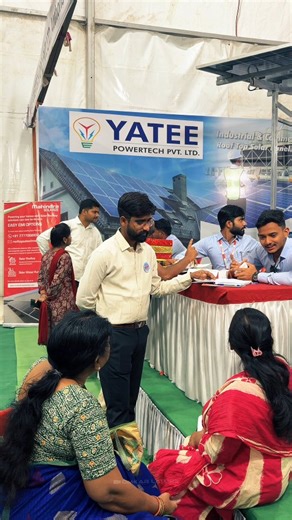 Yatee Powertech | Yatee Powertech at Solapur ELECTRO 2026. #yateepowertech #solarpanels #SolapurHomes #electro2026 | Instagram