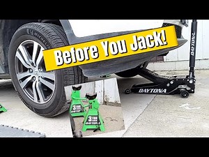 How to Jack Up Your Vehicle the RIGHT Way! | Safe Lift Points & Jack Ratings Explained