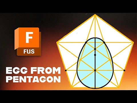Autodesk Fusion Egg Tutorial: Sketch a Perfect Egg Using a Pentagon and Arcs