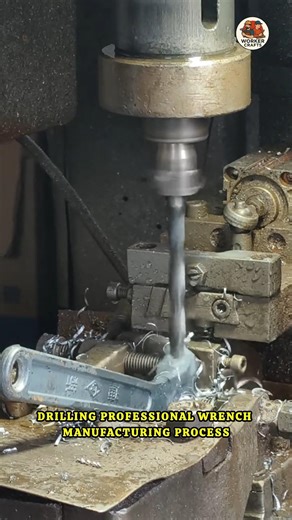 Drilling Professional Wrench Manufacturing Process | Wrench Drilling Process