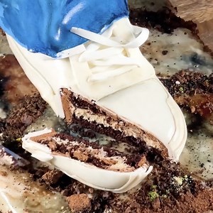 177K views · 130 reactions | Incredible Realistic Sneaker Cake | Wood Mood | Facebook
