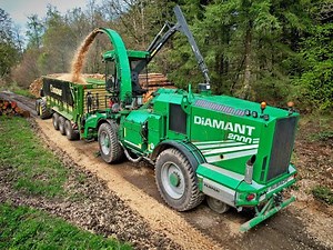 🌲4K| Albach Diamant 2000 *HACKEN* • 6x Abfahrer • John Deere • Dickes Holz • LoggingVideo • Drone🌲