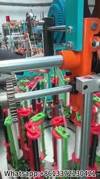 How to thread the core wire for the rope braiding machine ?