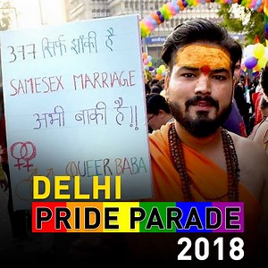 The first Pride Parade in #Delhi after the decriminalisation of Article 377 was bigger and more colourful than all the past ten editions. We are so happy for them.😊👏 | Indiatimes