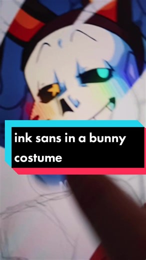 Ink Sans in a Bunny Costume Drawing | Underverse Fan Art