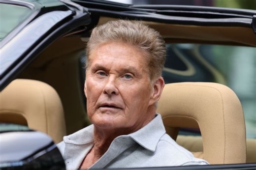 'Baywatch' Star David Hasselhoff Spotted With a Walker Amid Health Concerns