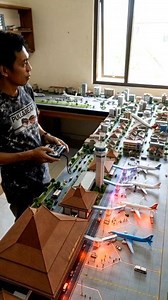 Diorama Juanda International Airport #diorama #bandarajuanda #angkasapura | Mass Kee