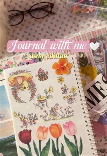 Spring Diaries: ASMR Journaling Experience