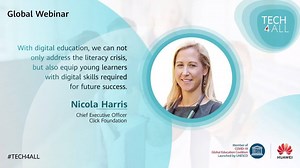 4.2K views · 952 reactions | ICT innovation for inclusive learning was a key topic of the Driving Equity and Quality in Education with Technology global webinar. To hear the opinions of global industry leaders, rewatch the livestream: https://tinyurl.com/yakbzkyg #TECH4ALL | Huawei | Facebook