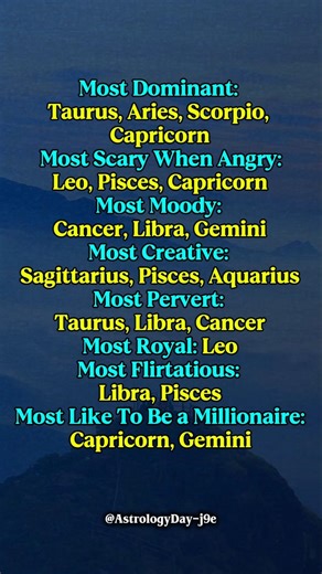 ZODIAC SIGNS TREDS & CHARACTERISTICS | Zodiac Explain #zodiac #astrology #horoscope #tarot