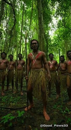 0.1% ESCAPE: The Tribe wanted us for Dinner! Save the Dog!🦴😱#animalstories #humanity #wildliferescue