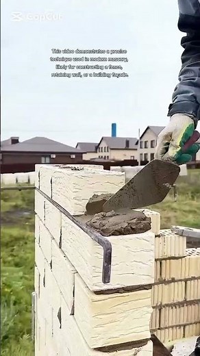technique used in modern masonry