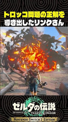 トロッコ問題の正解を導き出したリンクさん【ゼルダの伝説 ティアキン】