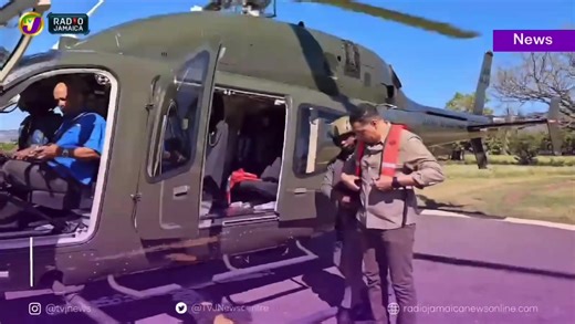 #Repost @tvjnews —— The Jamaica Defence Force Air Wing is providing aerial transportation support to Prime Minister The Most Honourable Andrew Holness as he begins his tour of areas affected by flood and landslides. He is starting in East St Andrew and he is to head to St Thomas afterwards. #Weflyforall #JDFAW #TVJNews | Jamaica Defence Force