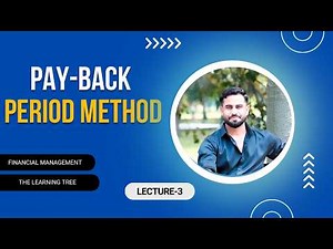Payback Period Method Explained + Example | Capital Budgeting | L-3