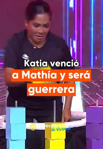 Katia Palma se convierte en guerrera tras vencer a Mathías Brivio