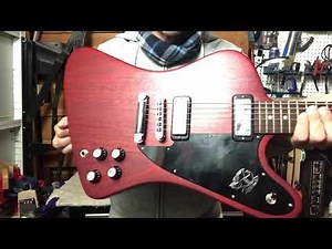 1 Minute UNBOXING - Gibson Firebird Studio guitar 2012