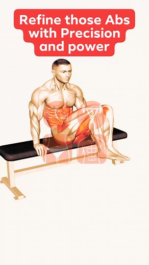 Precision in Motion: Seated Diagonal Knee Raise Bench Workout 🏋️‍♀️✨ Elevate your core workout with the Seated Diagonal Knee Raise on Bench. This targeted exercise not only engages your abdominal muscles but also challenges your balance and stability. Sculpt and strengthen your core with this dynamic seated exercise that adds a twist to traditional knee raises. Let's refine those abs with precision and power! #SeatedDiagonalRaise #CoreWorkout #BenchExercise #AbSculpting #FitnessForm #PrecisionI