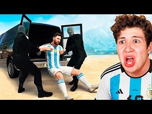 Messi is kidnapped in GTA 5... ⚽️🔫 (Mods)