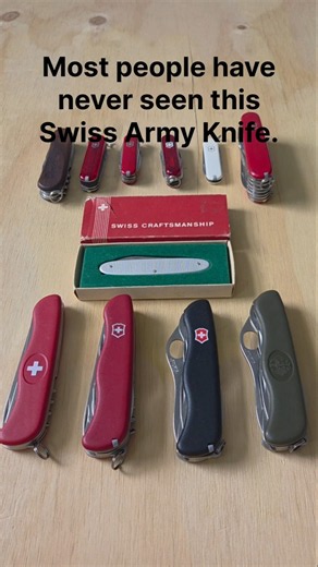 Most People Have Never Seen This Swiss Army Knife