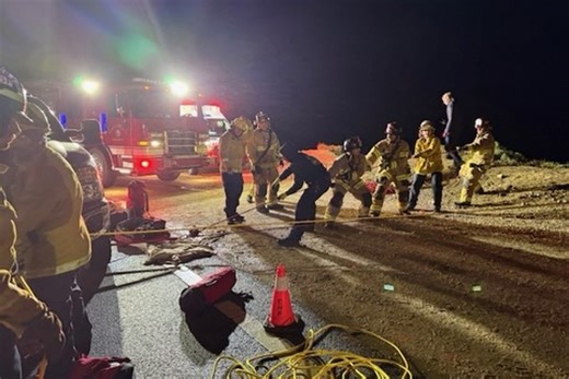 Driver dies after car plummets 500ft from Big Sur cliff in California