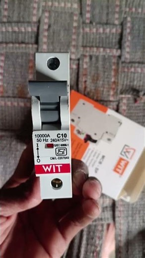 👉 MCB Installation Step by Step | Single Pole MCB Connection | Electrician BK #short