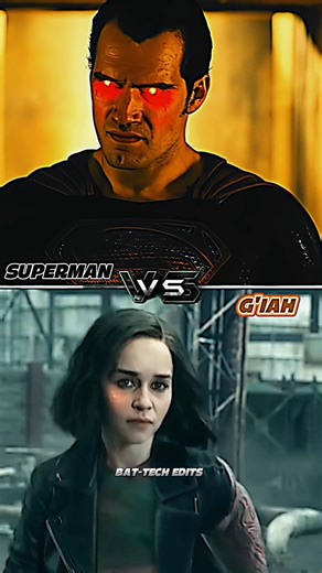 SUPERMAN VS G'IAH #dc #dceu #superman #marvel #mcu #shorts #ytshorts #vs #1vs1 #marvelvsdc #edit