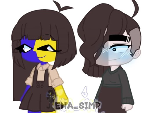 Moony is in love with ENA?! 😱 #ENA #ENAJoelG #Moony #MoonyJoelG #ENAxMoony #MoonyxENA #GachaClub #fypシ