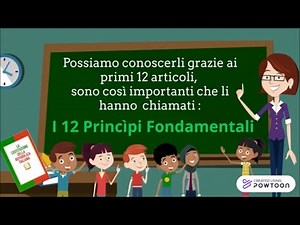 La Costituzione, i 12 Princìpi Fondamentali, i primi 12 articoli della Costituzione Italiana