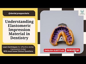Elastomeric Impression Materials Explained | Dental Materials Lecture | BDS #dentaleducation