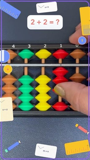 Soroban Basics 🧮 | Adding 2 + 2 = 4