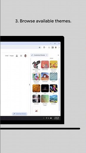 Apply Themes in Google Chrome