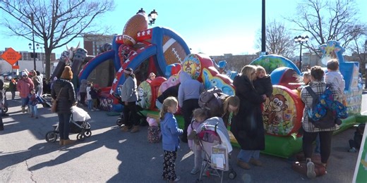 Greenville holds “Noon Year’s Eve” celebration to replace midnight Emerald Drop