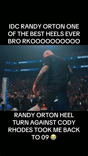 RANDY ORTON HEEL TURN IS THE BEST THING RN 😭 #wwe #randyorton #codyrhodes #heel #wwesmackdown