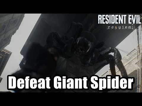 Resident Evil Requiem - How To Defeat Giant Spider Boss Fight