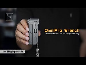 Unlock The Power of The OmniPro Wrench: A Must-Have EDC!
