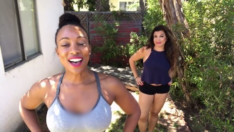 Backyard Halter Top Workout