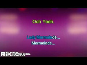 Lady Marmalade (Live INSTRUMENTAL with Backing Vocals) - Christina Aguilera