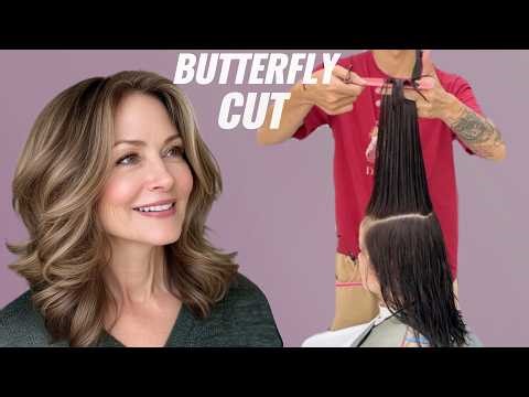 Butterfly Hair | It Will be Very Easy to Study at Home | Butterfly Haircut Tutorial (Step-by-step)