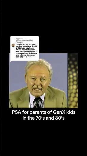 It’s 10pm. Do you know where your children are? #genx #80s #classictv #psa