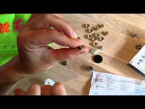 Anleitung Prym Druckknöpfe Teil 1