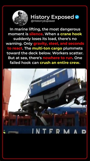 Why Marine Crane Operations Are so Deadly ⚓️💥