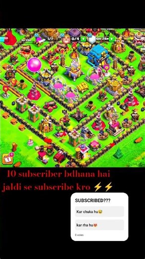 Clash of clans // Townhall level 12 😻 #coc #shortsfeed