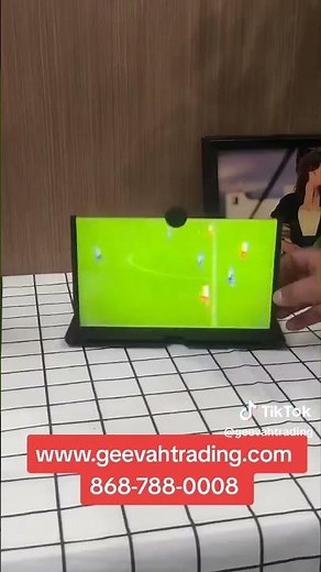 12-Inch HD Phone Screen Magnifier with Bluetooth Speaker for Movies & Gaming