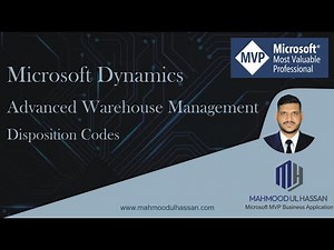 Disposition Codes in D365 | Advanced Warehouse Management Explained