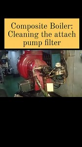 2.2K views · 34 reactions | Composite Boiler: Cleaning the attach pump filter | Master Engineer Fix | Facebook