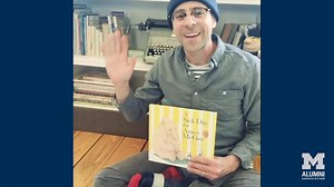 13K views · 141 reactions | Philip Stead graduated from U-M in 2003 and has written and illustrated multiple children's books alongside his wife, Erin, since then. Watch Philip read "A Sick Day for Amos McGee" and share the tale of what happens when a zookeeper takes a sick day. | Alumni Association of the University of Michigan | Facebook